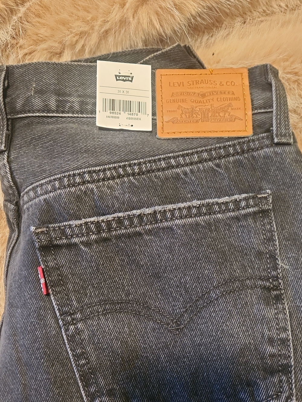 Levi's Black Denim NWT